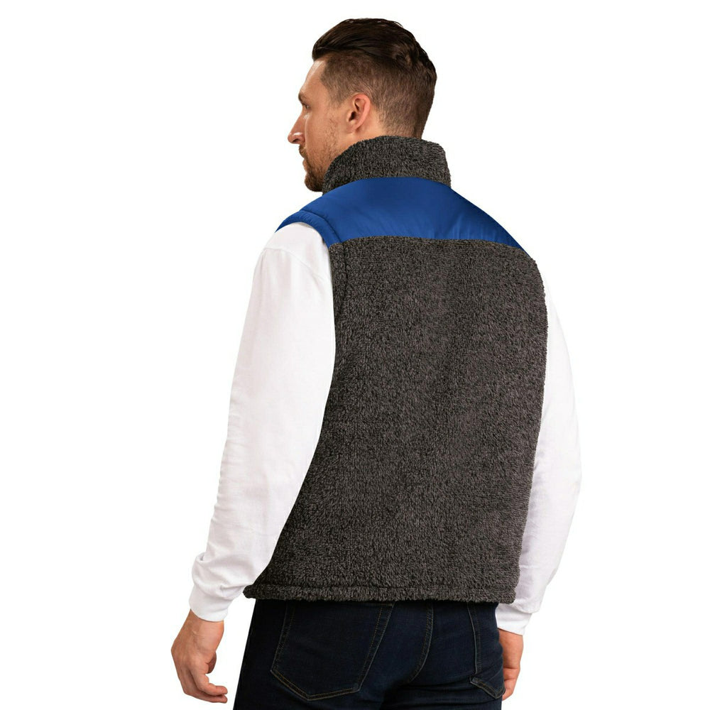Edmonton Oilers G-III NHL Reversible Sherpa Winter Vest Lifestyle