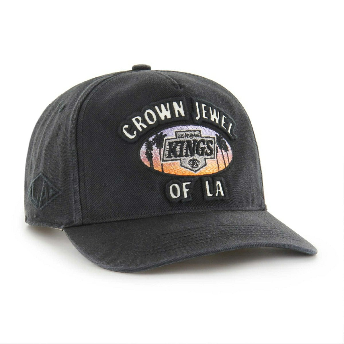Los Angeles Kings Hitch Charlton '47 Adjustable NHL Cap Black Fashion