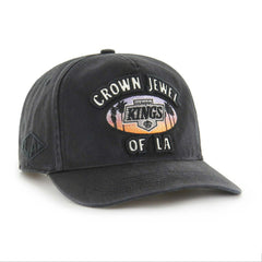 Los Angeles Kings Hitch Charlton '47 Adjustable NHL Cap Black Fashion