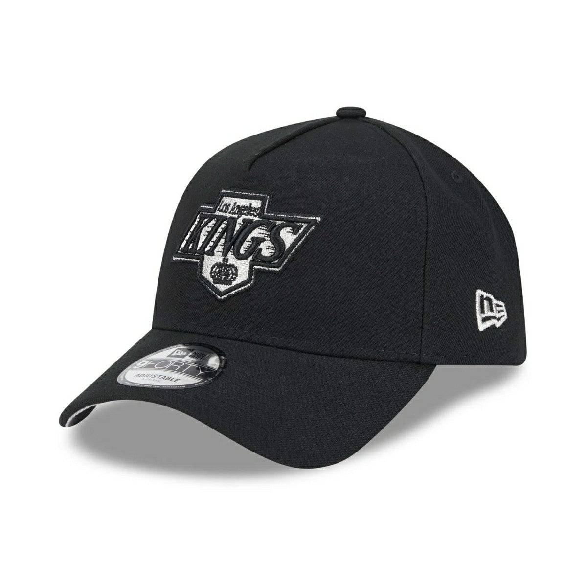 Los Angeles Kings New Era 9FORTY A-Frame Trucker NHL Cap Black Fashion