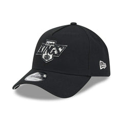 Los Angeles Kings New Era 9FORTY A-Frame Trucker NHL Cap Black Fashion