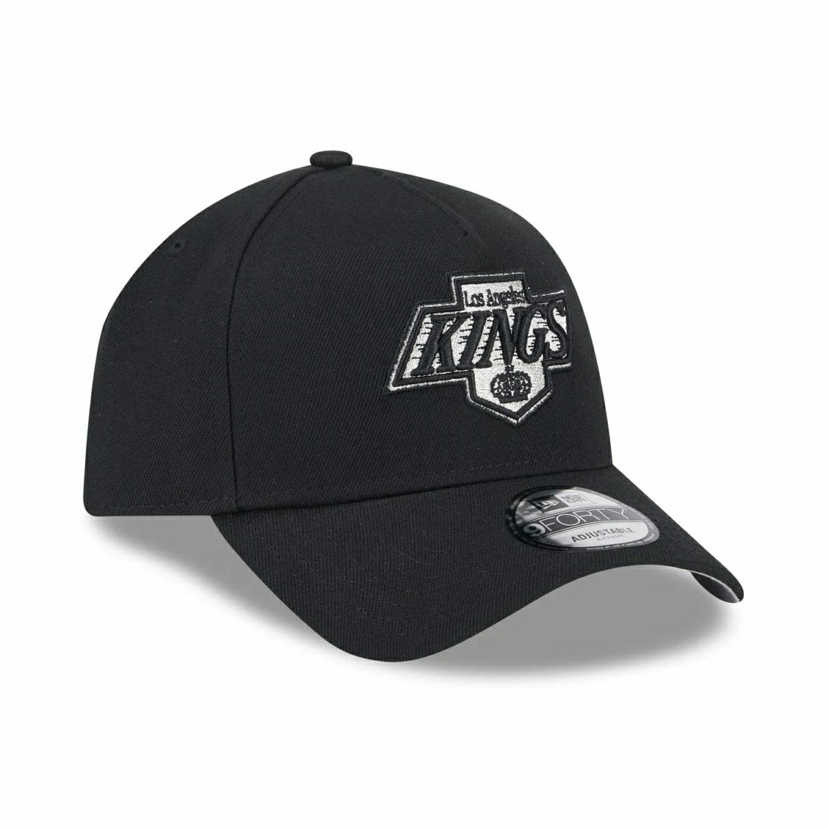 Los Angeles Kings New Era 9FORTY A-Frame Trucker NHL Cap Black Fashion