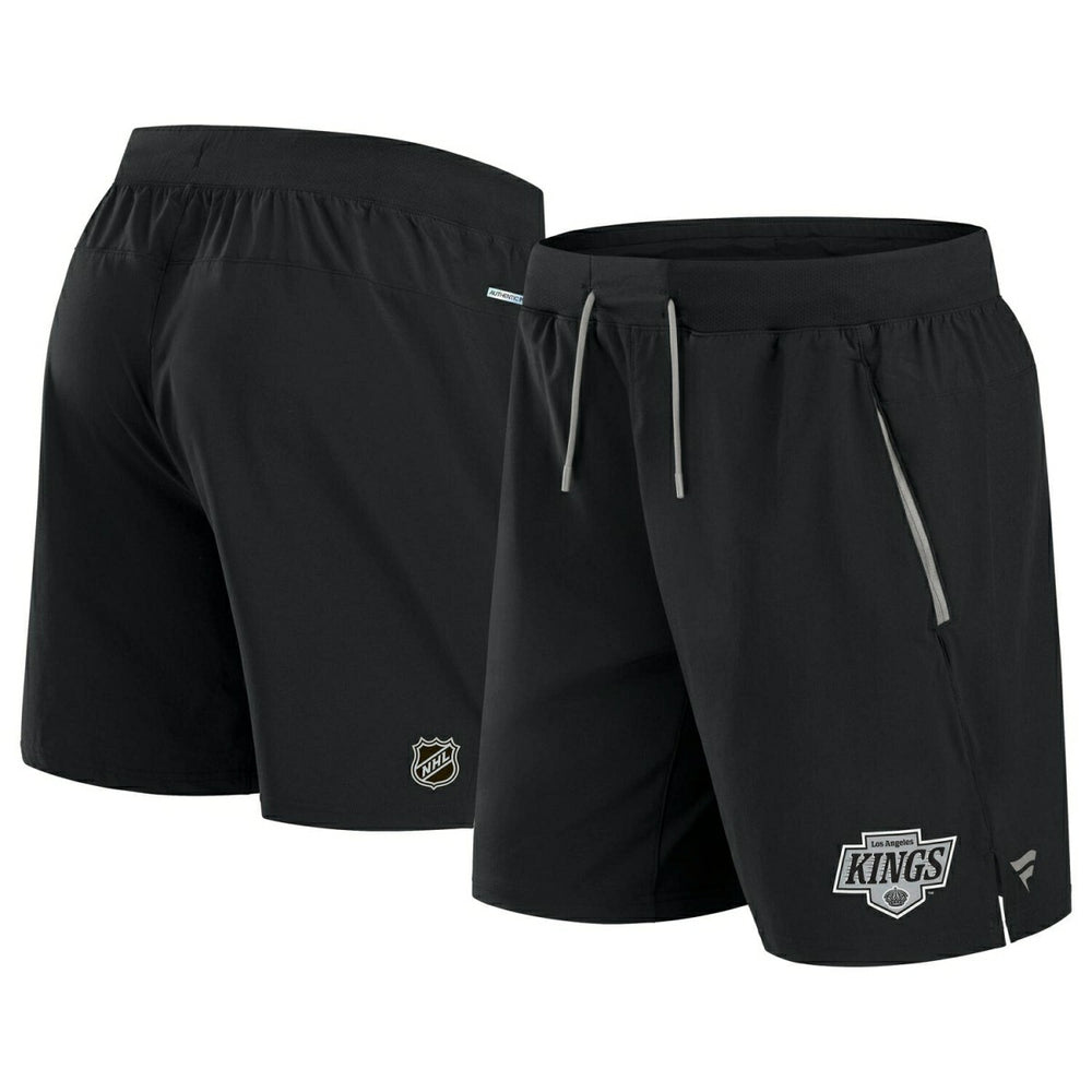 Los Angeles Kings 2024/25 Authentic Pro Locker Room NHL Shorts Black Taass sale