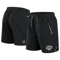 Los Angeles Kings 2024/25 Authentic Pro Locker Room NHL Shorts Black Taass sale