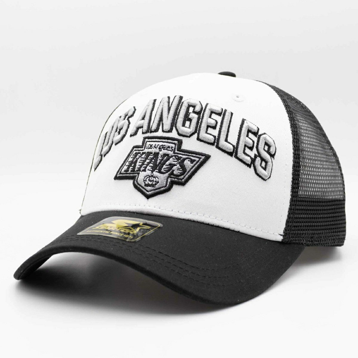 Los Angeles Kings Starter Penalty NHL Trucker Cap Black Fashion