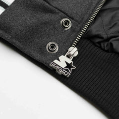 Los Angeles Kings First Rounder Starter NHL Varsity Wool Jacket Fashion