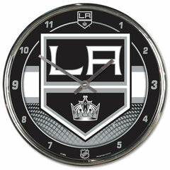 Los Angeles Kings Chrome NHL Wall Clock Taass sale