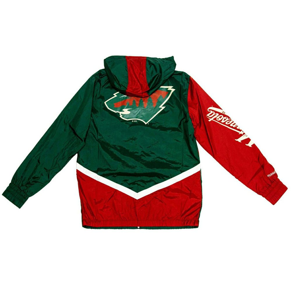 Minnesota Wild Undeniable Mitchell & Ness NHL Windbreaker Jacket Taass US