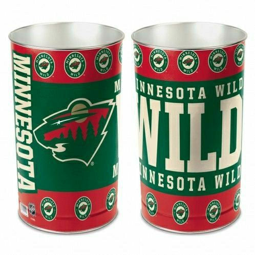 Minnesota Wild Hockey NHL Wastebasket Taass for sale