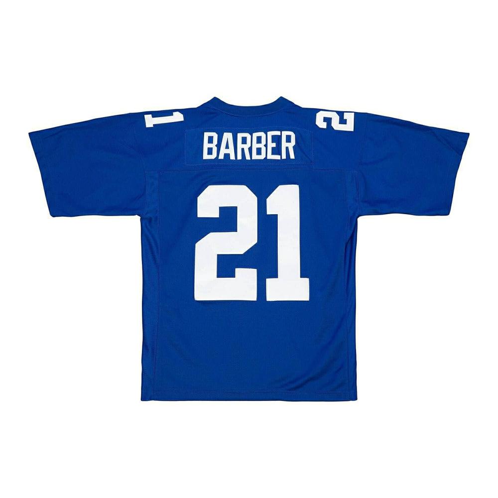 Tiki Barber #21 New York Giants 2005 Mitchell & Ness Legacy NFL Jersey Blue Taass US
