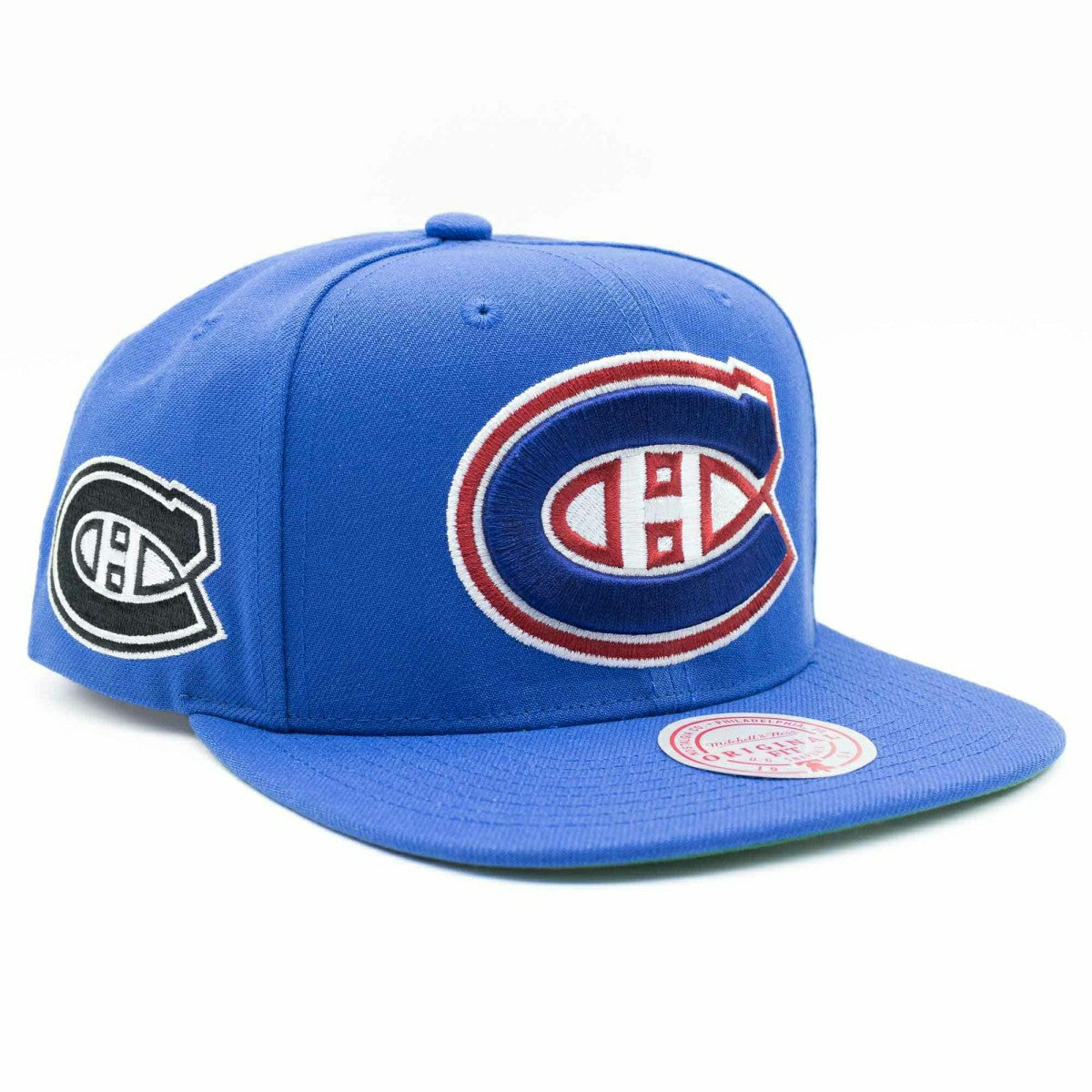 Montreal Canadiens Flip Mitchell & Ness Snapback NHL Cap Blue Classic