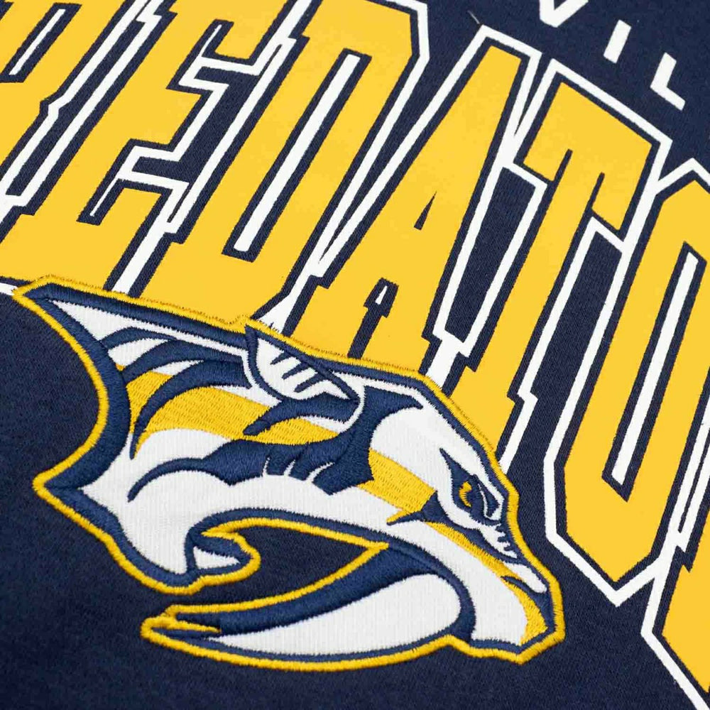 Nashville Predators Starter End Zone NHL Hoodie Lifestyle