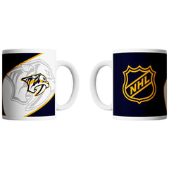 Nashville Predators Shadow Logo & Shield NHL Mug (330 ml) Fashion