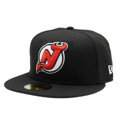 New Jersey Devils 20th Anniversary 59FIFTY Fitted NHL Cap Black Taass US