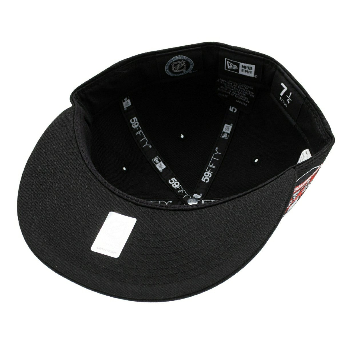 New Jersey Devils 20th Anniversary 59FIFTY Fitted NHL Cap Black Taass US