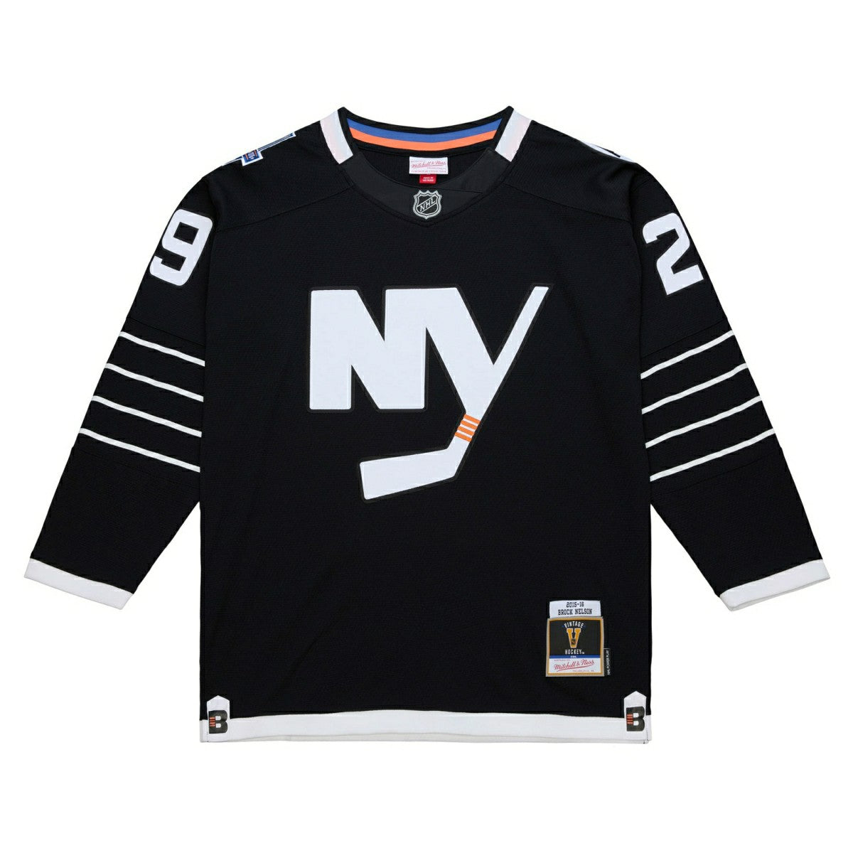 Brock Nelson #29 New York Islanders 2015-16 Premium Power Play NHL Jersey Black Taass sale