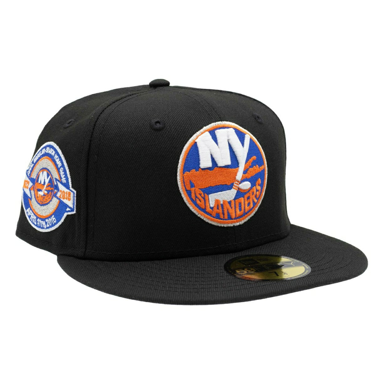 New York Islanders Final Home Game 59FIFTY Fitted NHL Cap Black Taass for sale