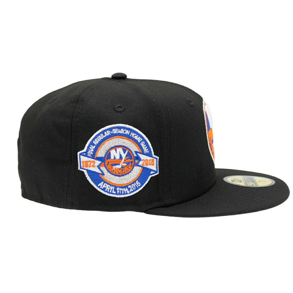 New York Islanders Final Home Game 59FIFTY Fitted NHL Cap Black Taass for sale