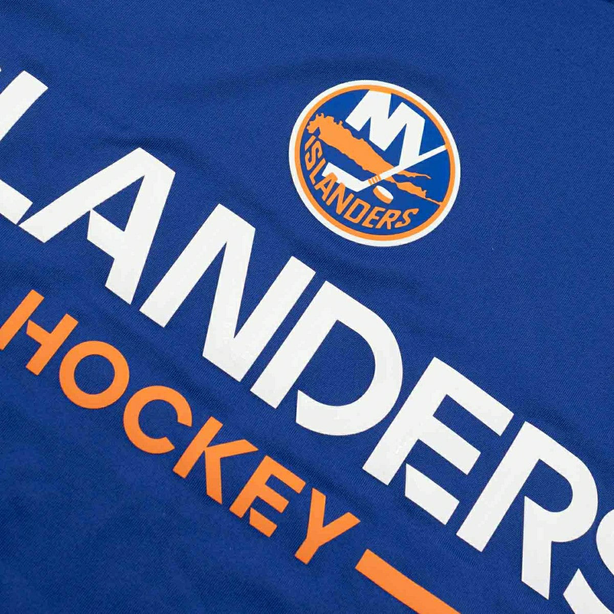 New York Islanders Sabres 2025/26 Authentic Pro Rink Tech NHL T-Shirt Blue Taass sale