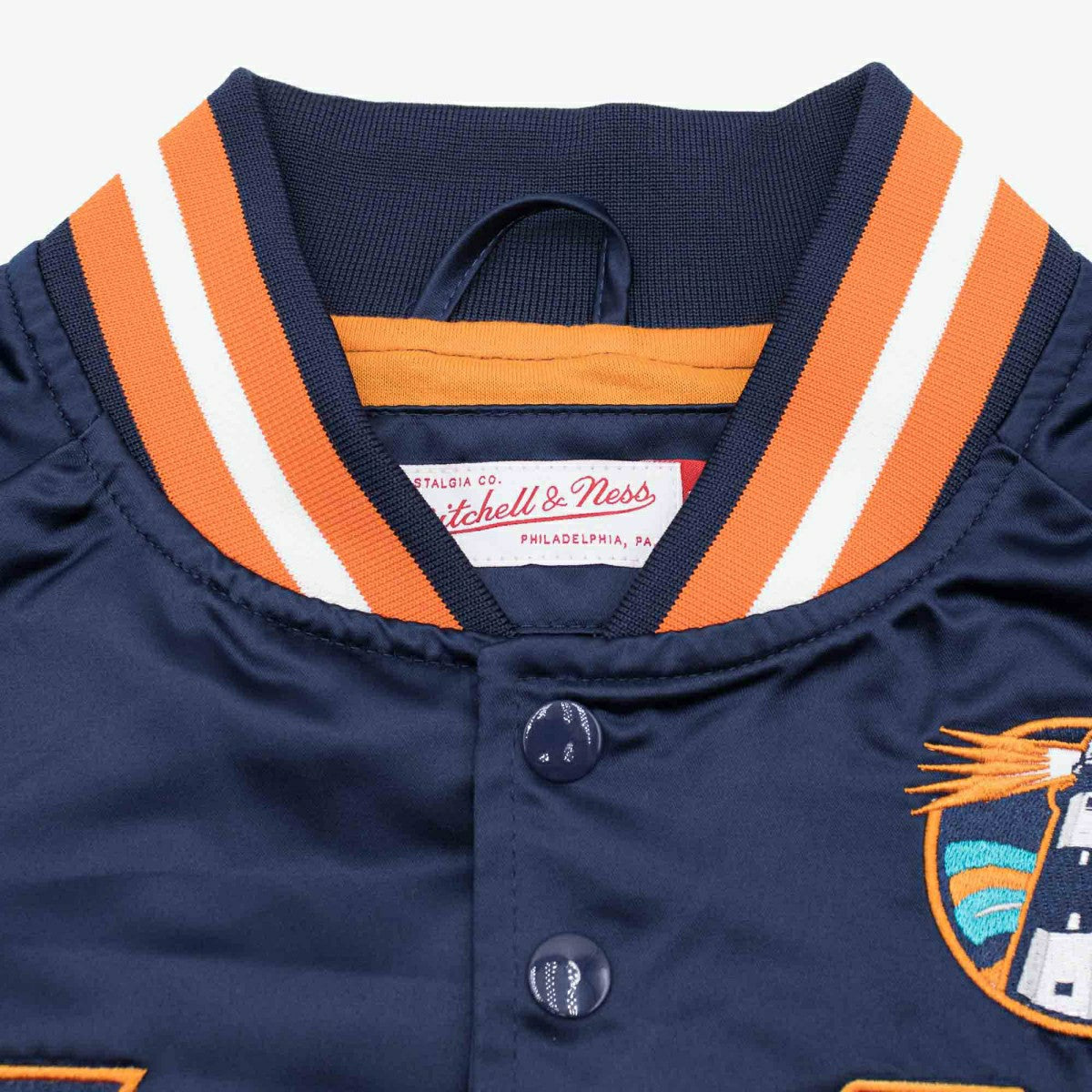 New York Islanders Mitchell & Ness Lightweight Satin NHL Jacket Taass sale