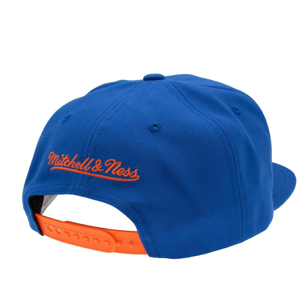 New York Islanders Retro Lock Up Mitchell & Ness Snapback NHL Cap Blue Taass for sale