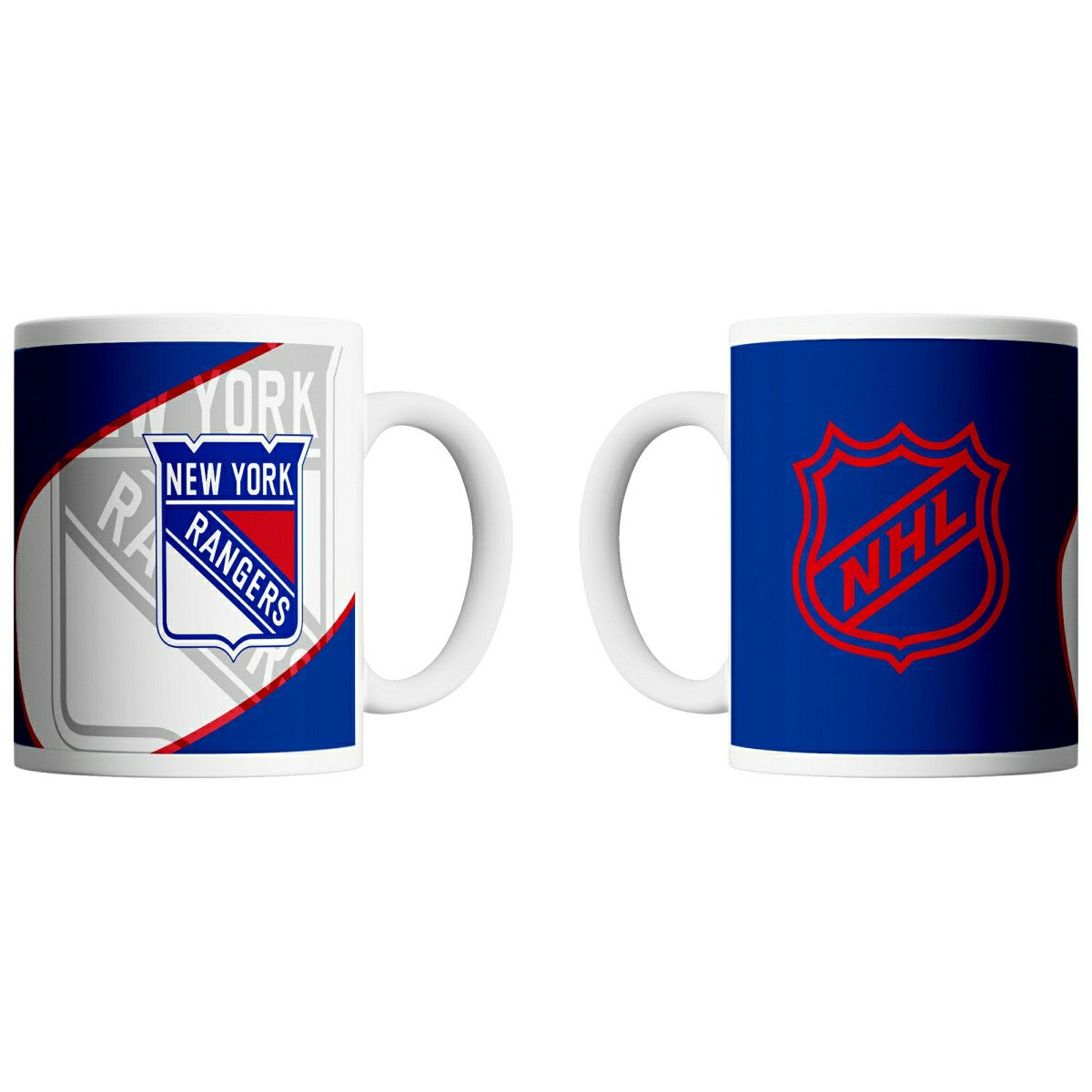 New York Rangers Shadow Logo & Shield NHL Mug (330 ml) Taass for sale