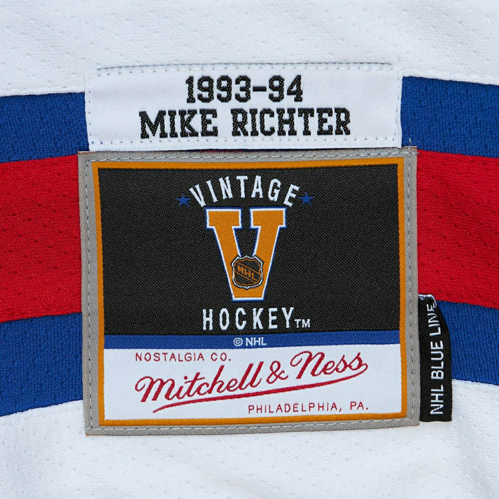 Mike Richter #35 New York Rangers 1993-94 Mitchell & Ness NHL Jersey Taass US