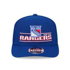New York Rangers NHL Stated 9SEVENTY Stretch-Snap Cap Blue Lifestyle