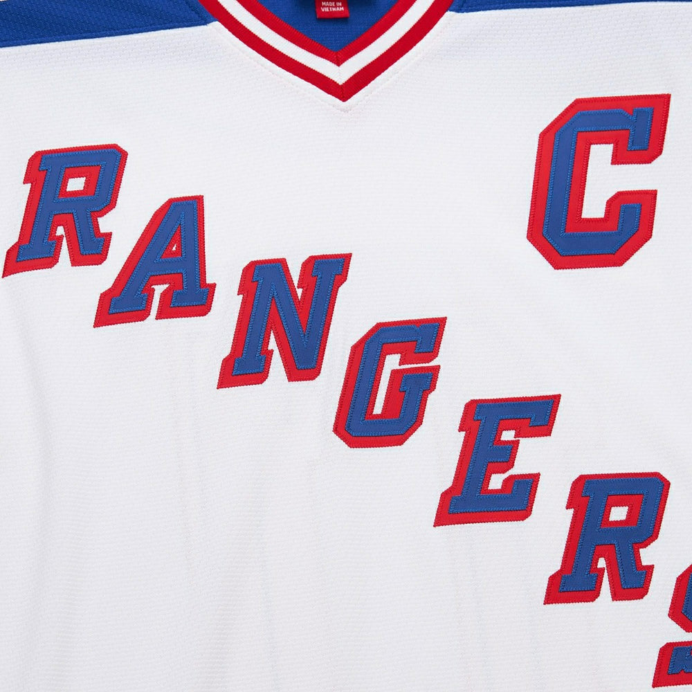 Mark Messier #11 New York Rangers 1993-94 Premium Power Play NHL Jersey White Taass US