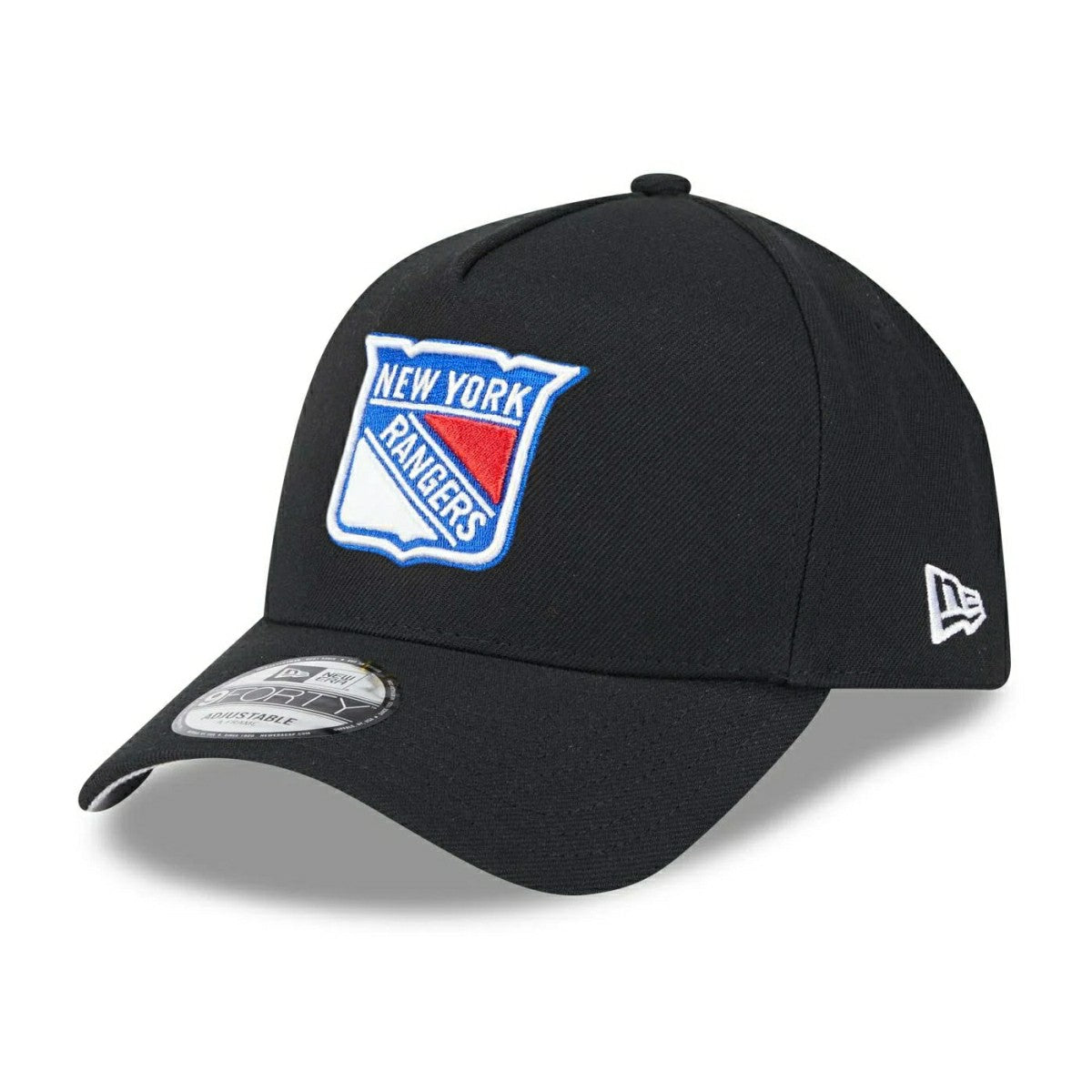 New York Rangers New Era 9FORTY A-Frame Trucker NHL Cap Black Lifestyle