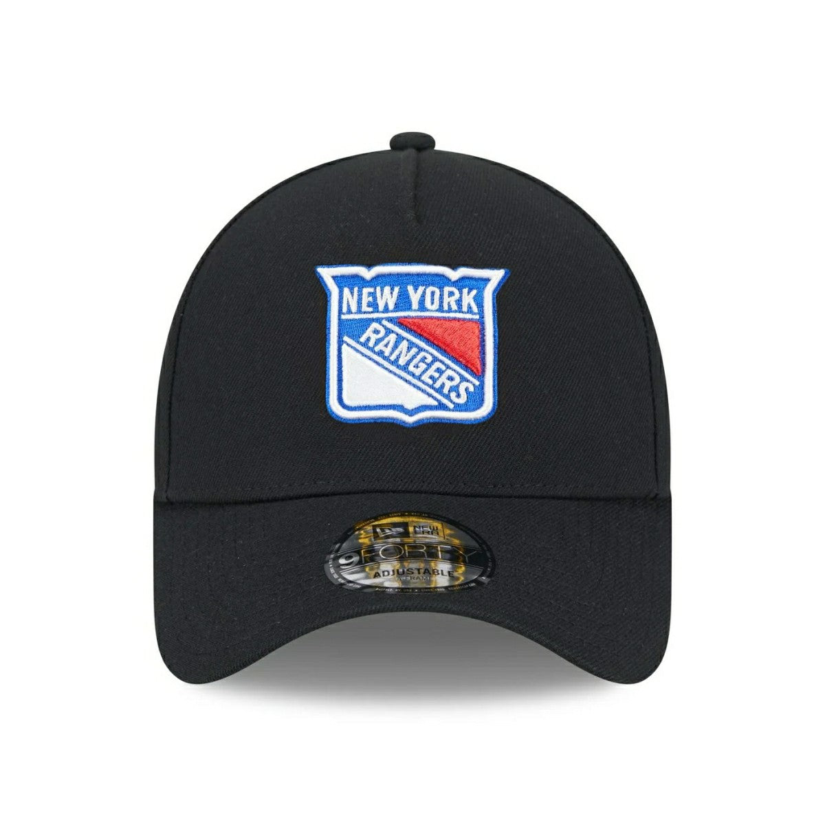 New York Rangers New Era 9FORTY A-Frame Trucker NHL Cap Black Lifestyle