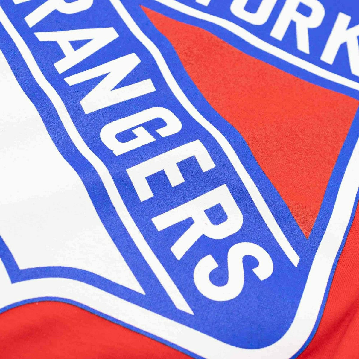 New York Rangers Primary Logo NHL T-Shirt Red Taass sale