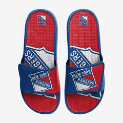 New York Rangers Big Logo NHL Gel Slides Taass sale