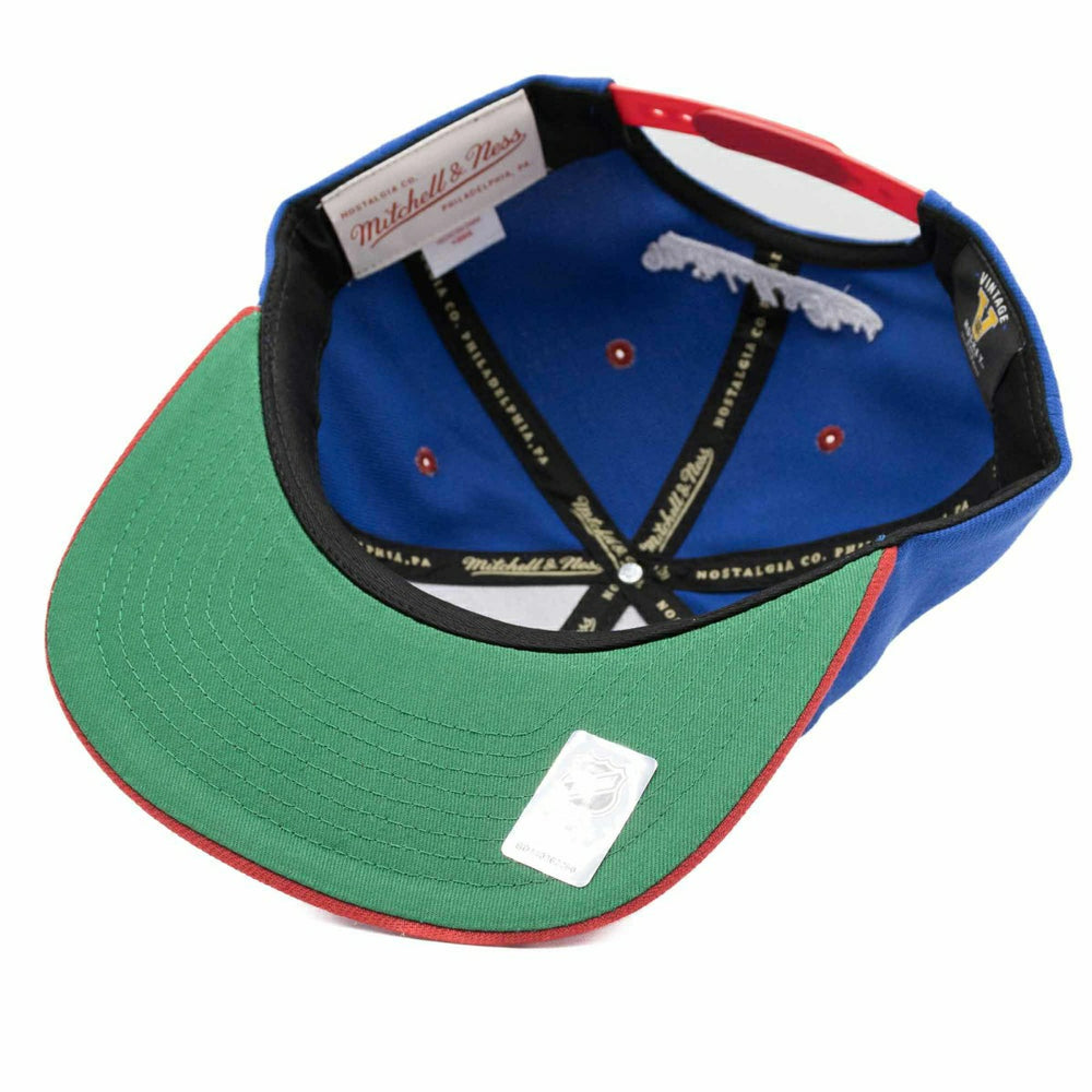 New York Rangers Transcript Mitchell & Ness Snapback NHL Cap Fashion