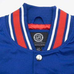 New York Rangers G-III Tailback NHL Varsity Jacket Blue Taass for sale