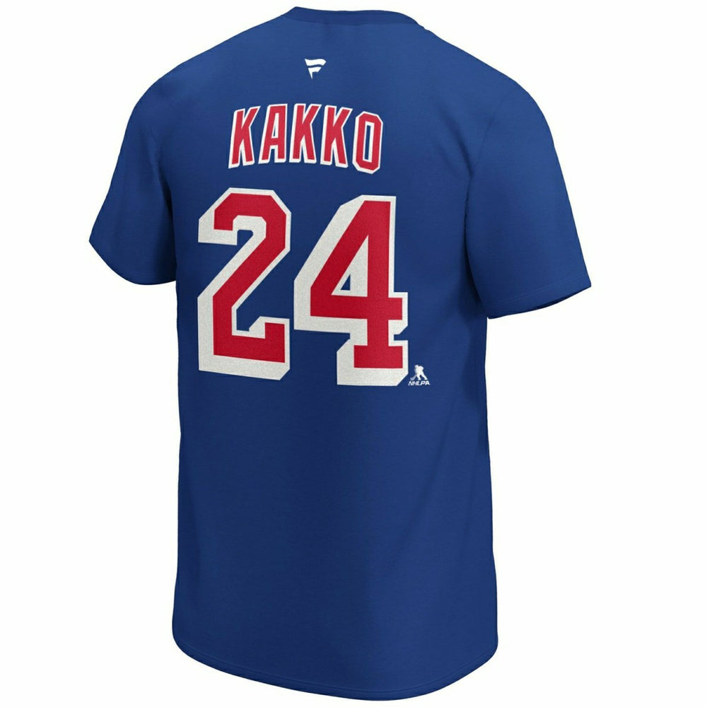 Kaapo Kakko #24 New York Rangers Fanatics Player NHL T-Shirt Blue Taass US