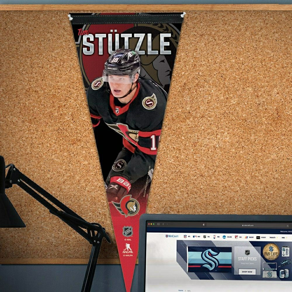 Tim Stützle Ottawa Senators WinCraft Premium NHL Pennant Taass for sale