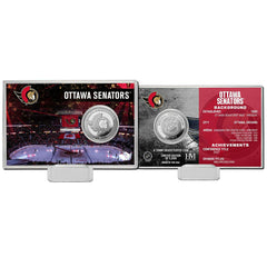 Ottawa Senators Team History NHL Silver Coin Card Taass for sale