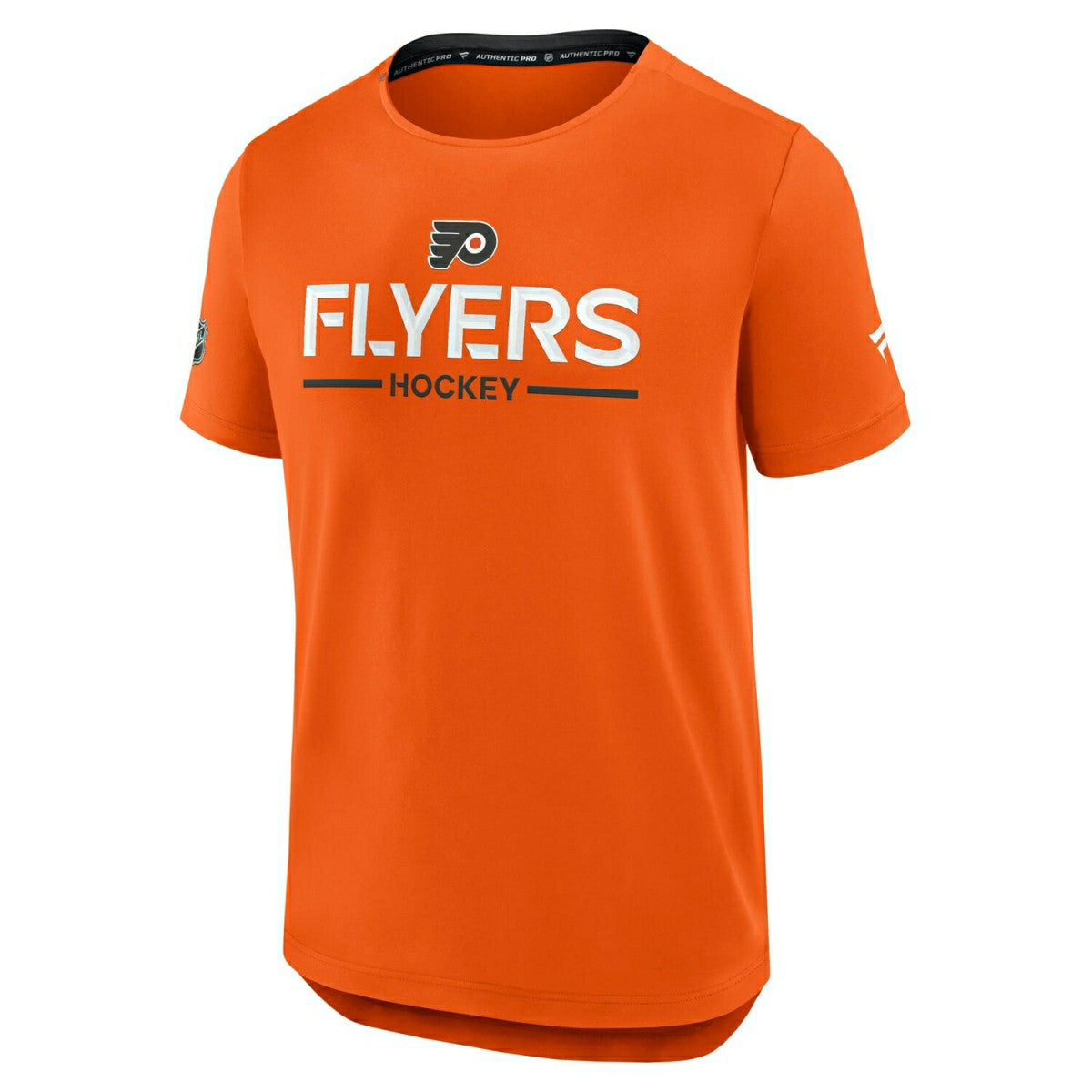 Philadelphia Flyers 2025/26 Authentic Pro Rink Tech NHL T-Shirt Orange Classic