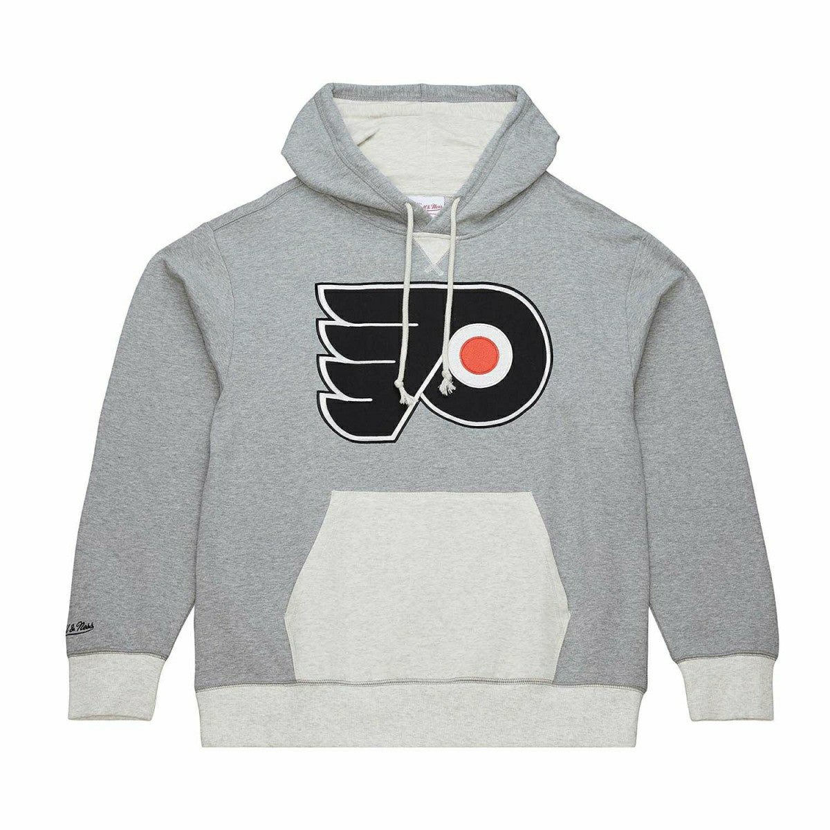 Philadelphia Flyers Mitchell & Ness Heritage Fleece NHL Hoodie Gray Taass for sale