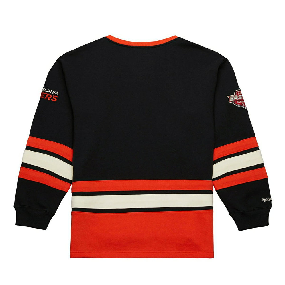 Philadelphia Flyers Mitchell & Ness Heritage NHL Lace-Up Jersey Crew Lifestyle