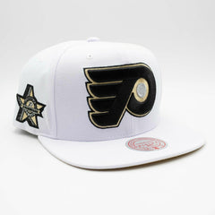 Philadelphia Flyers Winter White Mitchell & Ness Snapback NHL Cap Taass sale