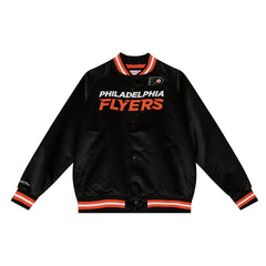 Philadelphia Flyers Mitchell & Ness Lightweight Satin NHL Jacket Classic