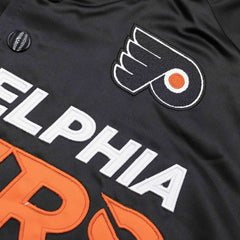 Philadelphia Flyers Mitchell & Ness Lightweight Satin NHL Jacket Classic