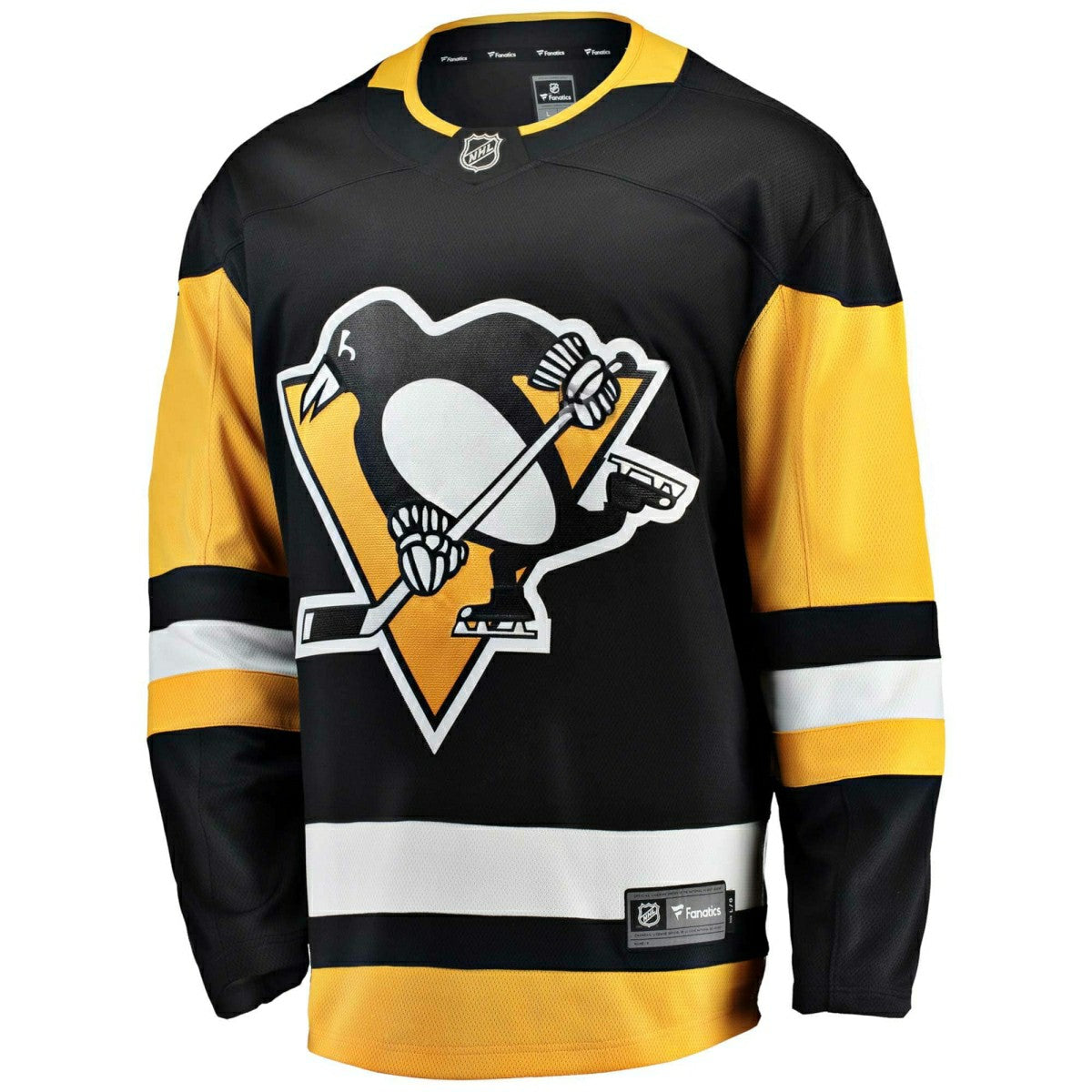 Pittsburgh Penguins Breakaway NHL Jersey Home Black Fashion