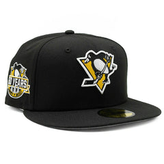 Pittsburgh Penguins 50 Years New Era 59FIFTY Fitted NHL Cap Black Classic
