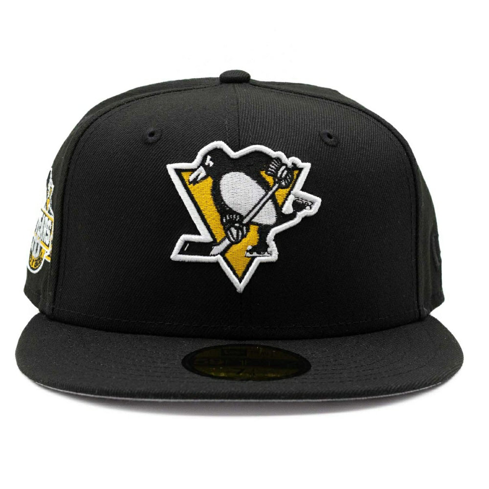 Pittsburgh Penguins 50 Years New Era 59FIFTY Fitted NHL Cap Black Classic