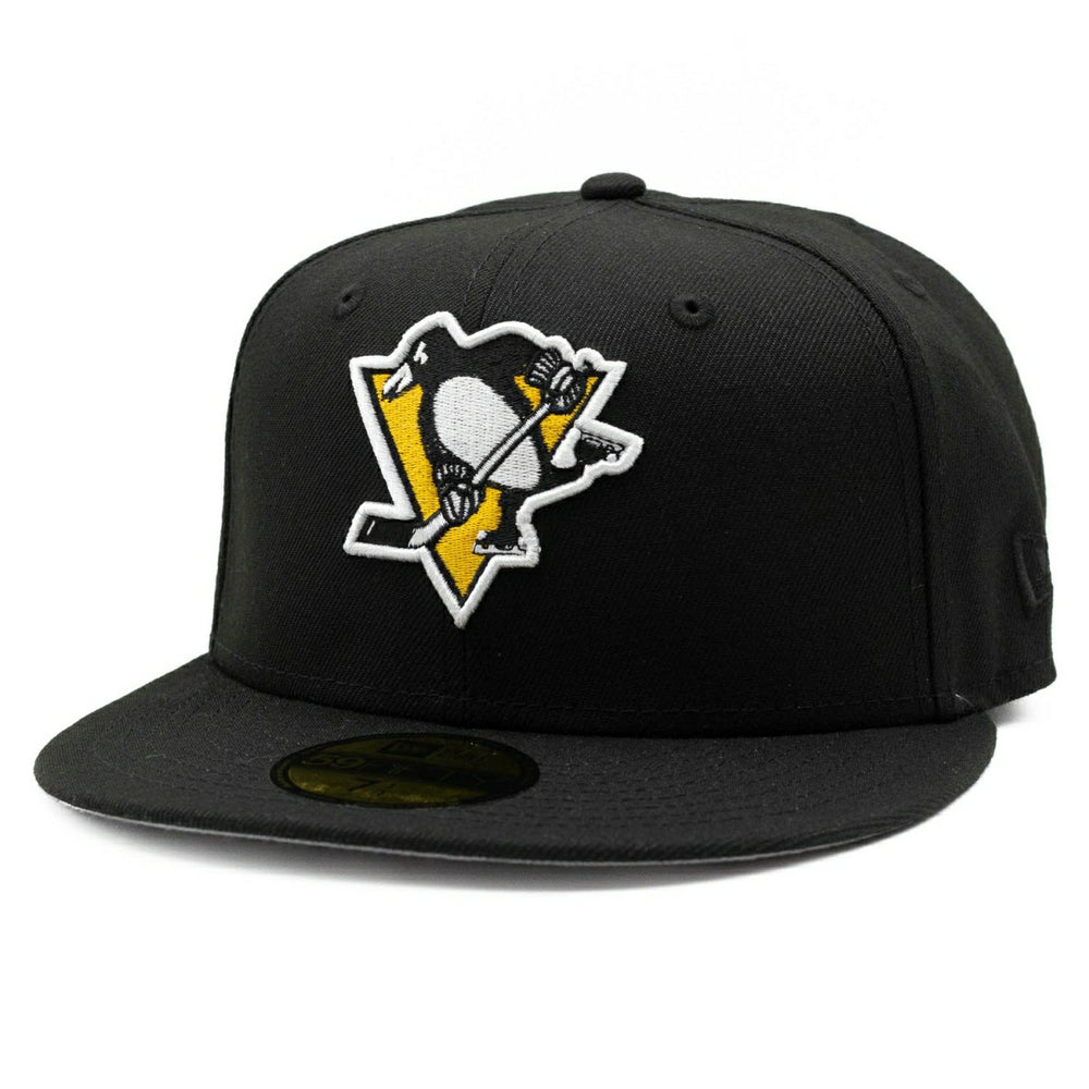 Pittsburgh Penguins 50 Years New Era 59FIFTY Fitted NHL Cap Black Classic