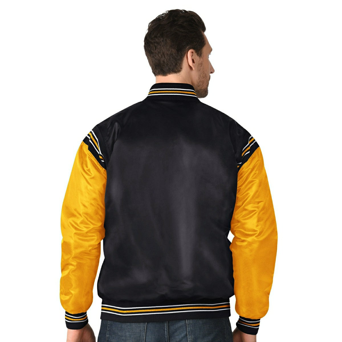 Pittsburgh Penguins Enforcer NHL Varsity Satin Jacket Taass for sale