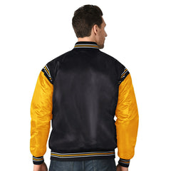 Pittsburgh Penguins Enforcer NHL Varsity Satin Jacket Taass for sale